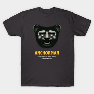 Anchorman The Legend of Ron Burgundy - Alternative Movie Poster T-Shirt